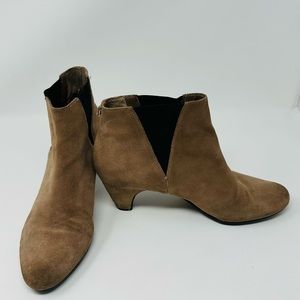 Sam Edelman Morillo Tan Suede Boots Size 7.5